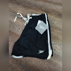 Small Black Speedo Athletic Shorts